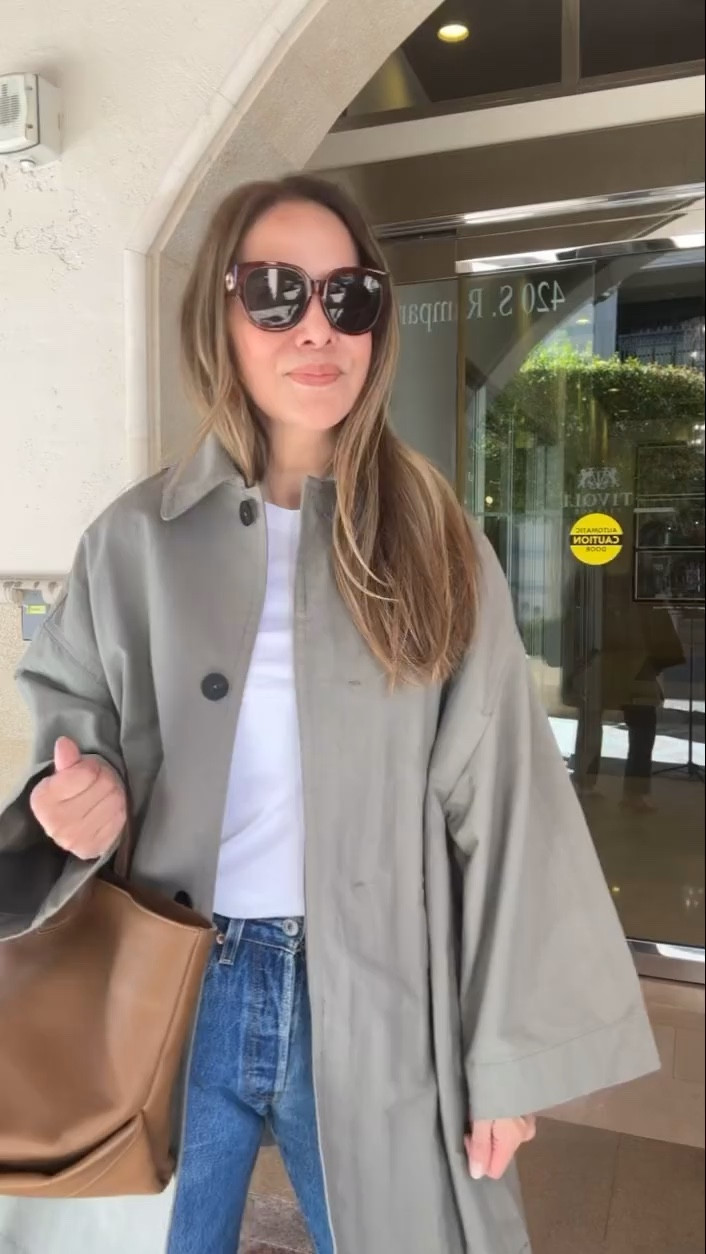 Transitional outfit 
@Zara trench: wearing a size small 

#LTKootd #LTKSeasonal #LTKgrwm