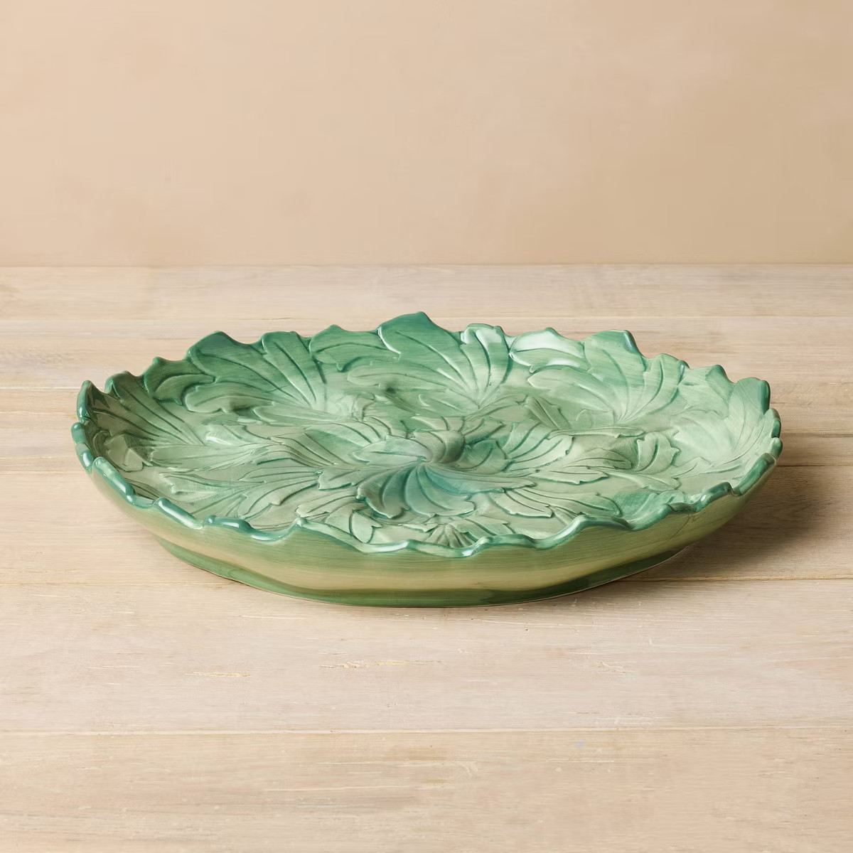 John Derian for Target Stoneware Leaf Serve Platter | Target