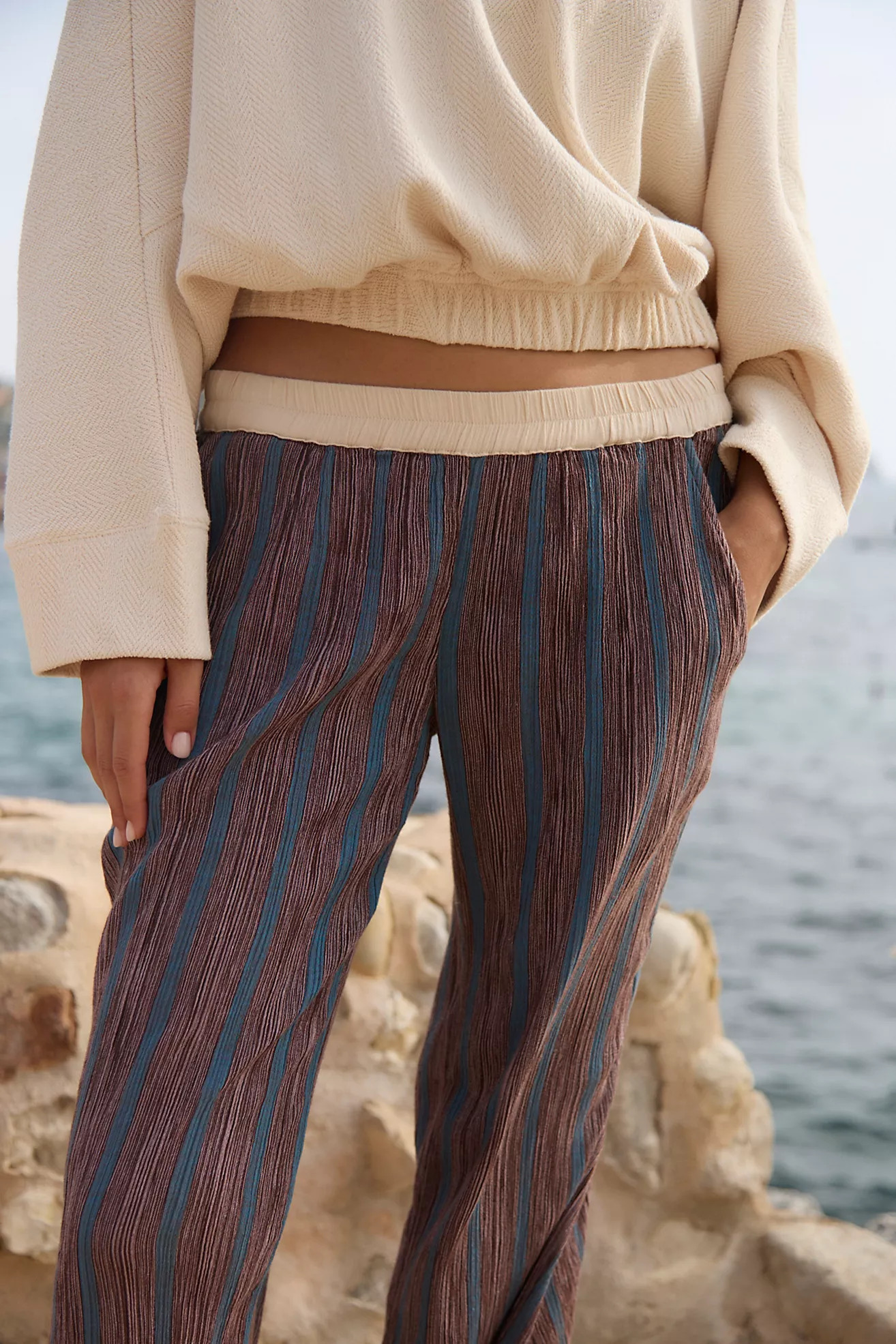 Bel Striped Flare Pants | Free People (Global - UK&FR Excluded)