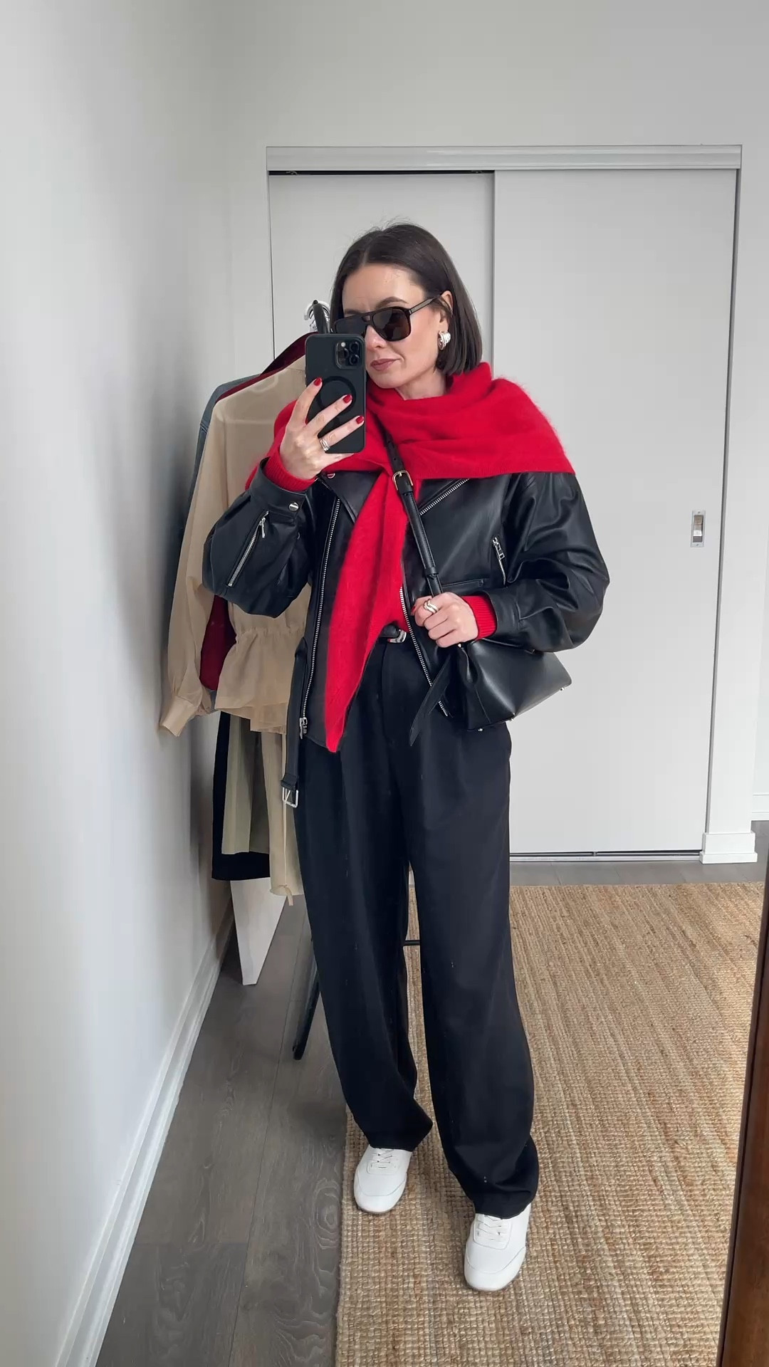 Will always love a pop of red! PS - these are the shoes you NEED for Spring/Summer. They are so comfortable and chic! They run a tad small so I sized up half from my usual .

#LTKSeasonal