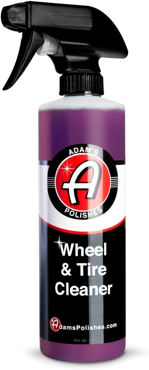 Adam’s Wheel & Tire Cleaner 16oz - Professional All in One Tire & Wheel Cleaner Use W/Wheel Bru... | Amazon (US)