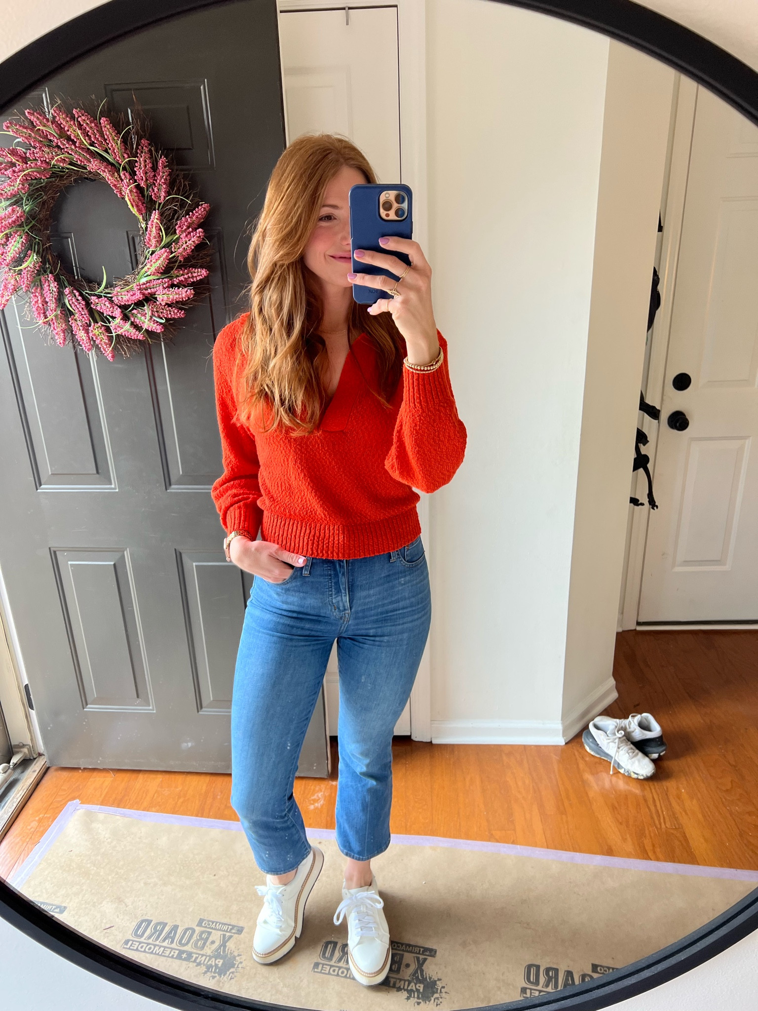 Ltk sale- Anthropologie sweater and madewell jeans 

#LTKsalealert #LTKFind #LTKunder100