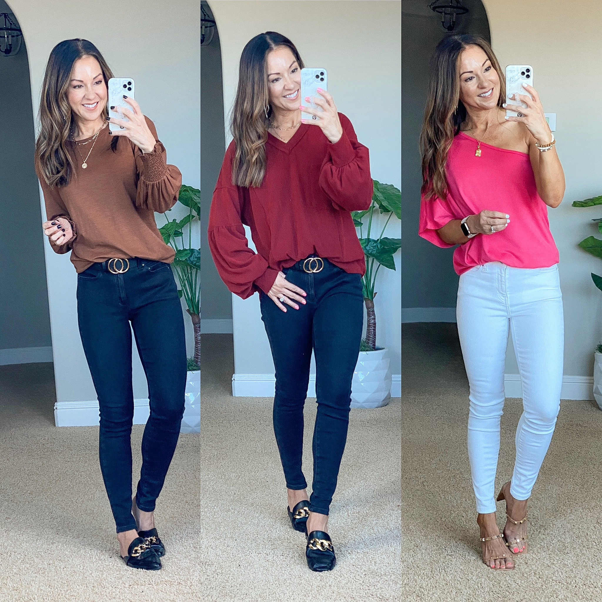 Cyber Monday Amazon Fashion Deals!  All tops on sale (I'm wearing the smallest size in all three tops).  Skinny jeans run tts.
Off the shoulder top l long sleeve tops 

#LTKsalealert #LTKunder50 #LTKCyberweek