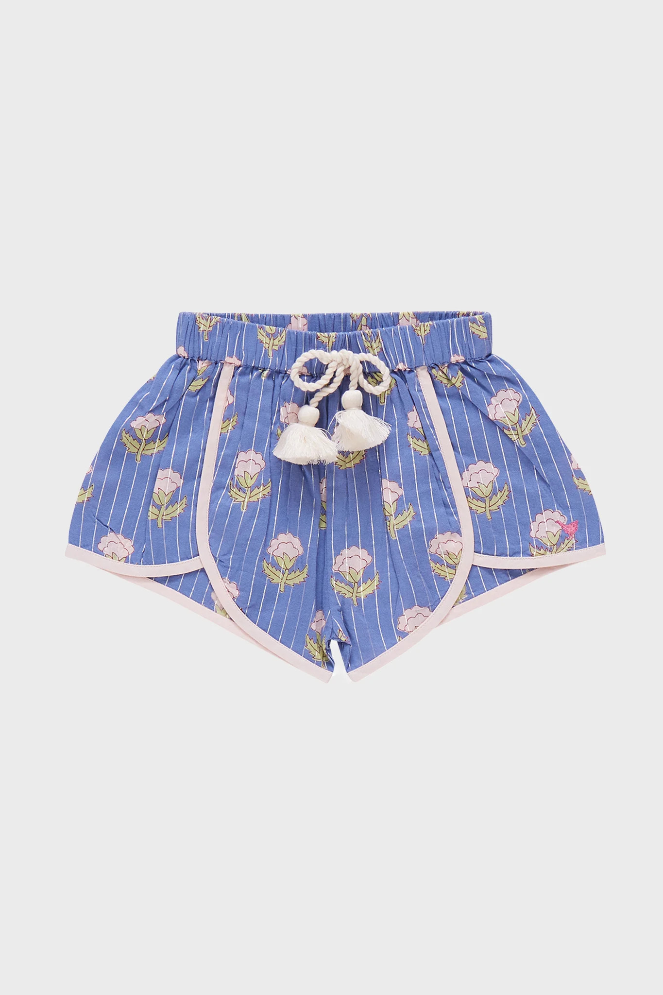 Periwinkle Small Block Millie Shorts | Tuckernuck (US)