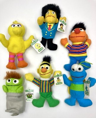 1999 Sesame Street Mini Beans Disney Kellogg's Toys Lot of 6 Guy Smiley Ernie | eBay US