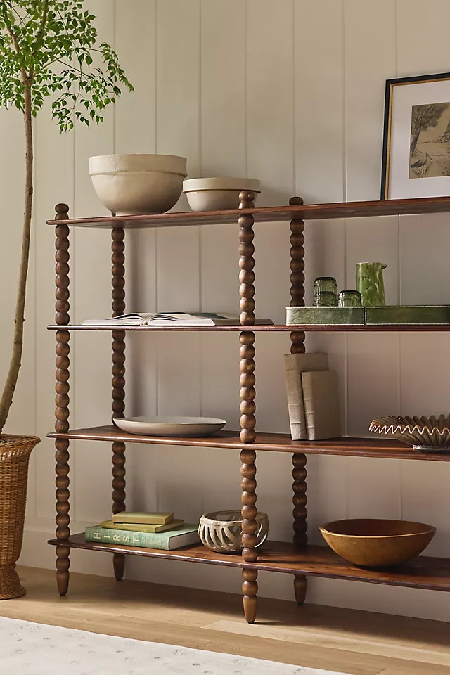Bobbin Pine Bookcase | Anthropologie (US)