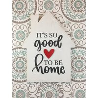 It's So Good To Be Home Hand Lettered House | Etsy (US)