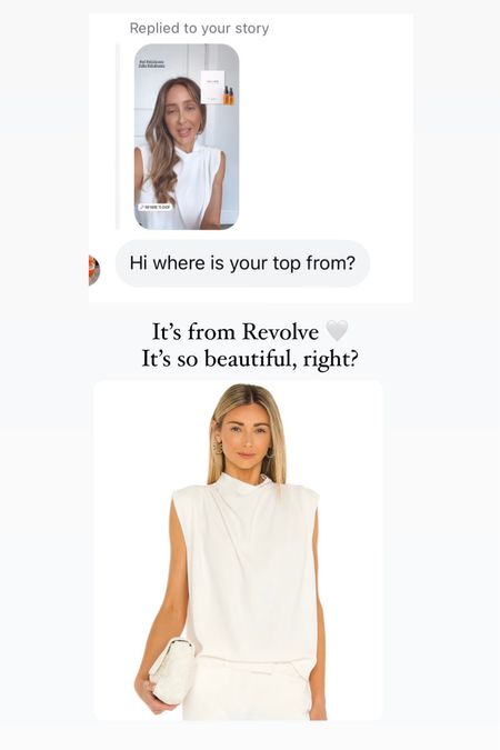 Femenine and gorgeous white top 
Runs tts , wearing a size small 


#LTKStyleTip #LTKOver40 #LTKTravel