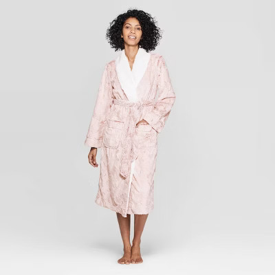 Women's Cozy Faux Fur Robe - Stars Above™ | Target