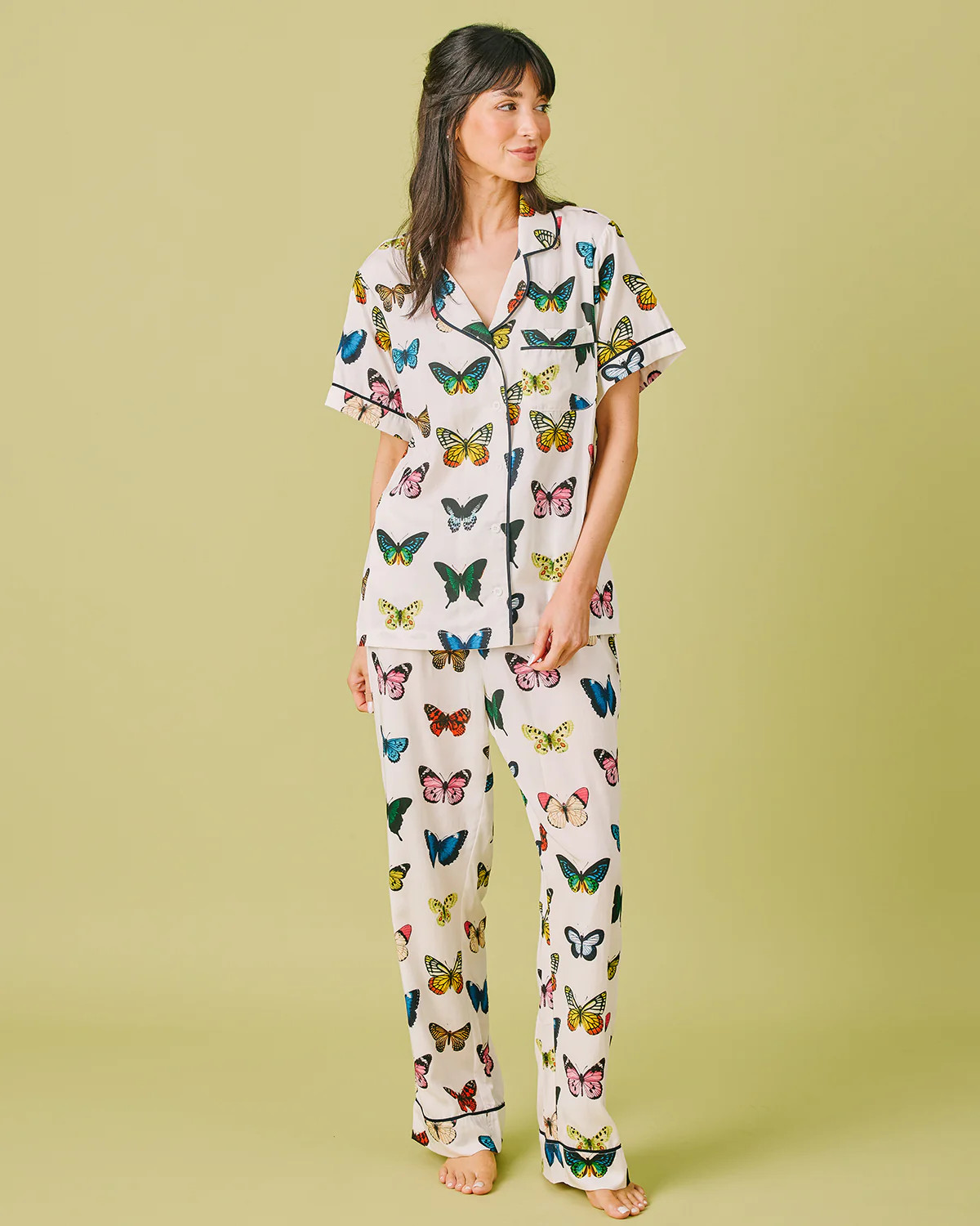 Mariposa Pajama Pants Set | Katie Kime Inc