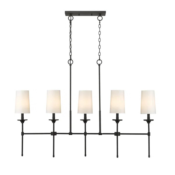 Hayse 5 - Light Dimmable Linear Chandelier | Wayfair North America