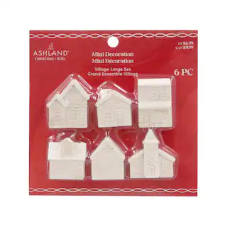 Mini Large White Christmas Village Set by Ashland® | Michaels | Michaels Stores