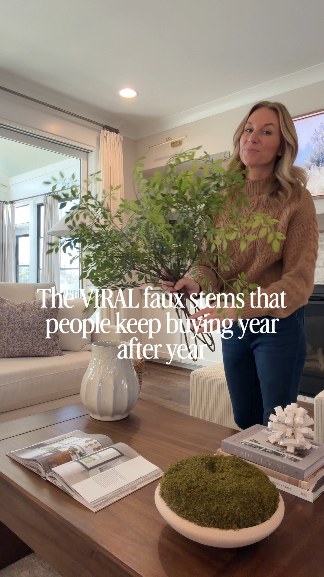 Faux stems, spring stems, faux florals, winter florals, spring home decor, faux Amazon stems, Amazon finds 

#LTKHome