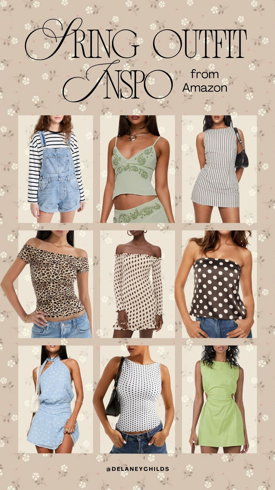 Spring outfit inspo from Amazon! 

 #LTKSpringSale #LTKdayinmylife #LTKootd