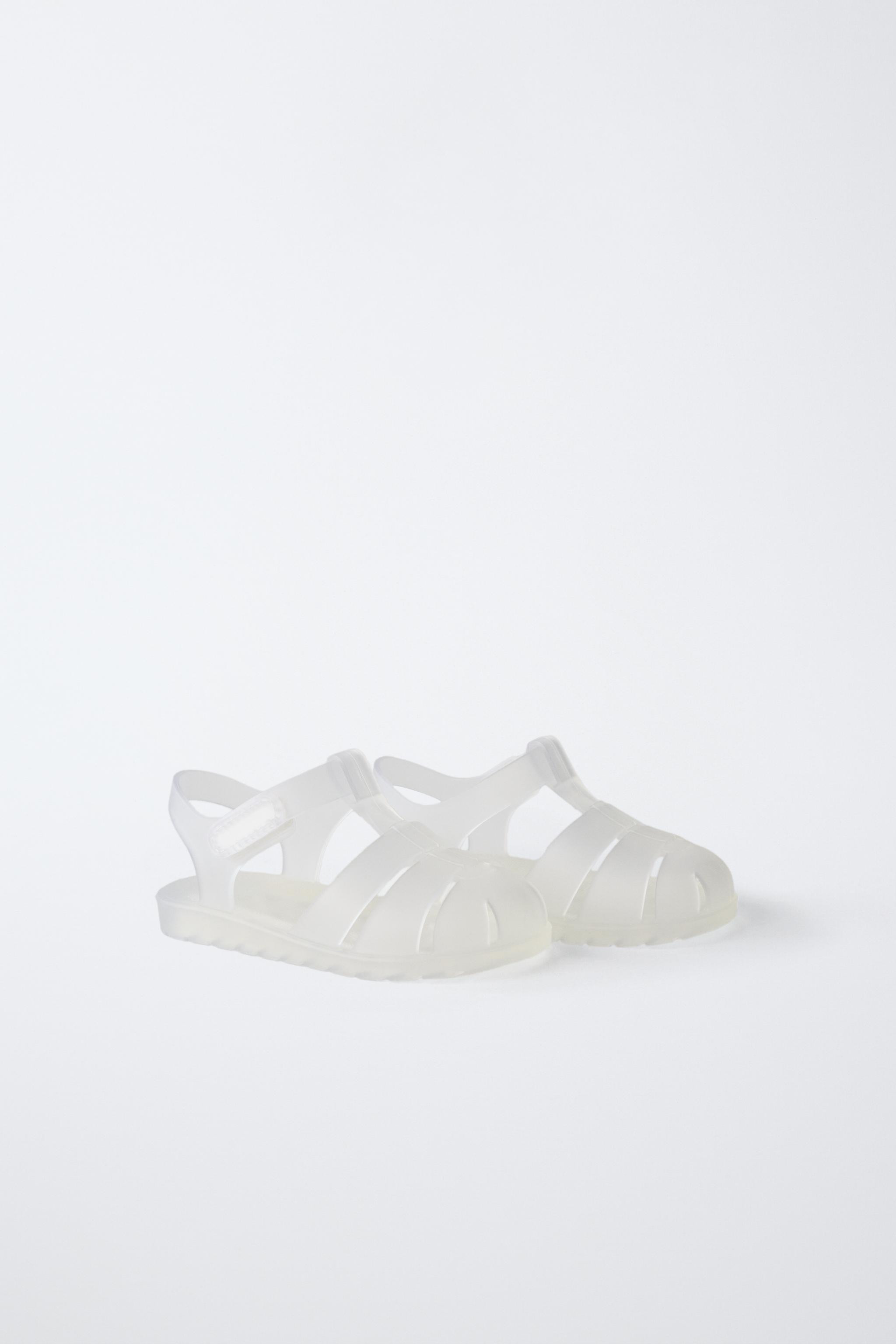 RUBBERISED CAGE SANDALS | Zara UK