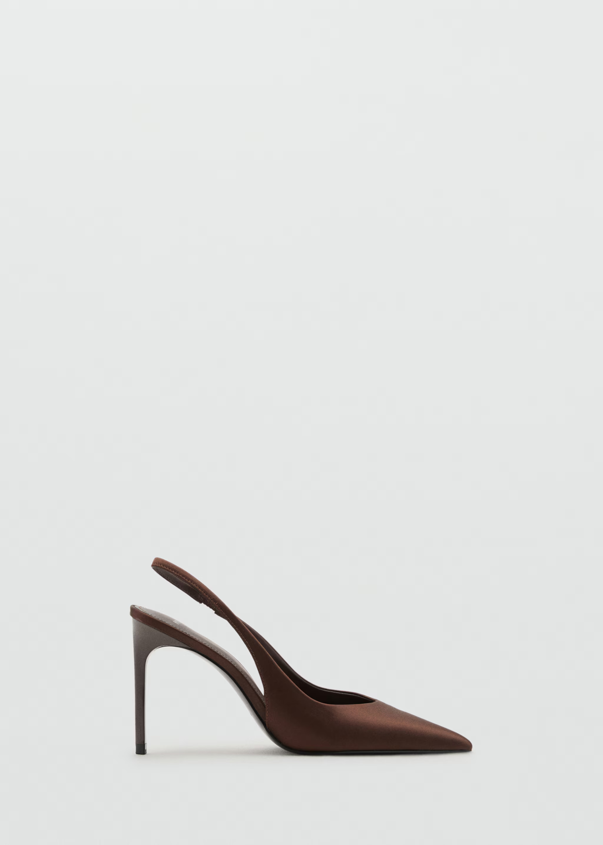 Leather heeled shoes with ring - Women | MANGO USA | Mango (US/MX/AU)
