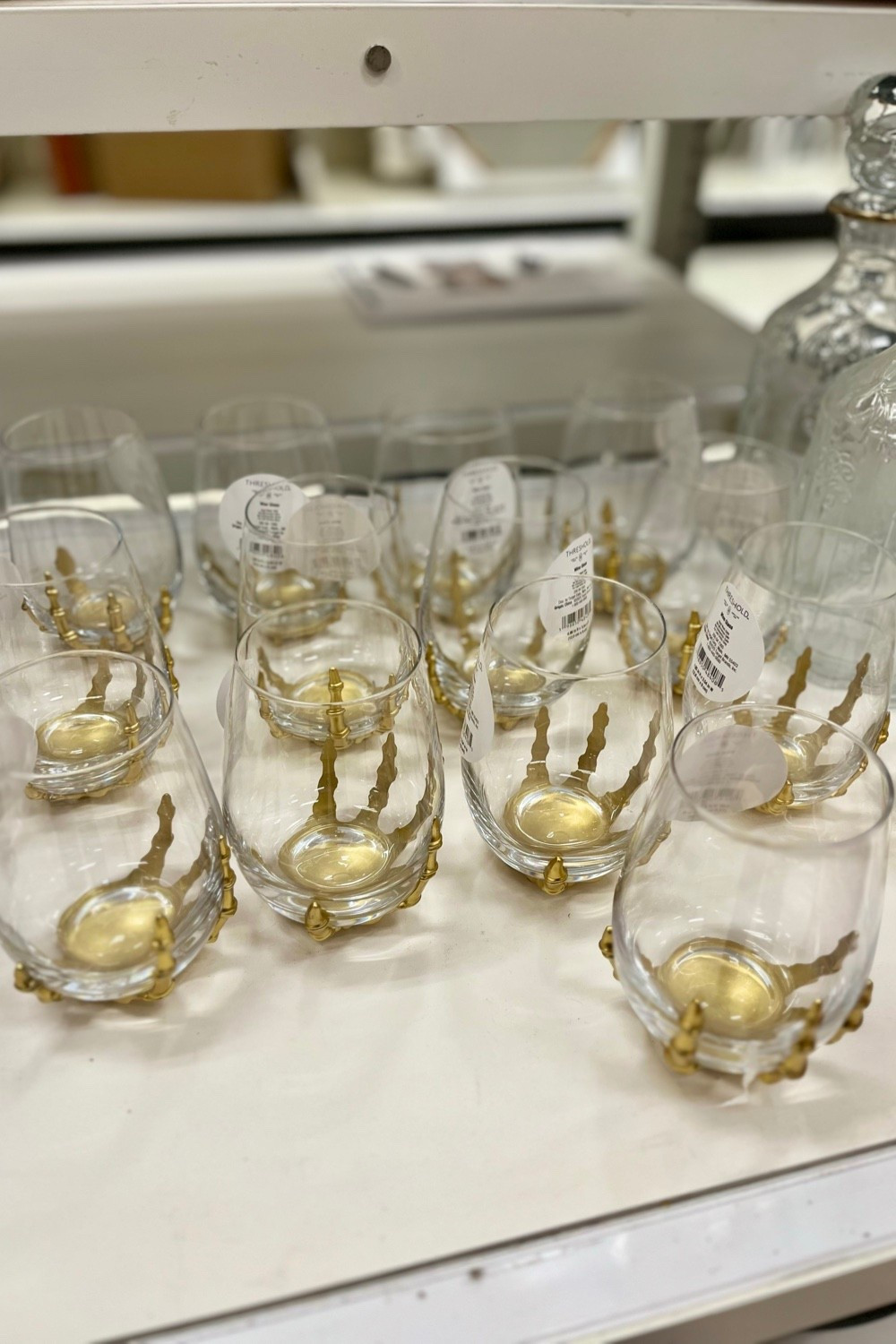 Halloween is coming and Target has these amazing skeleton stemless wine glasses for spooky loving newlyweds or a Halloween themed wedding. 

#LTKHalloween #LTKWedding #LTKSeasonal