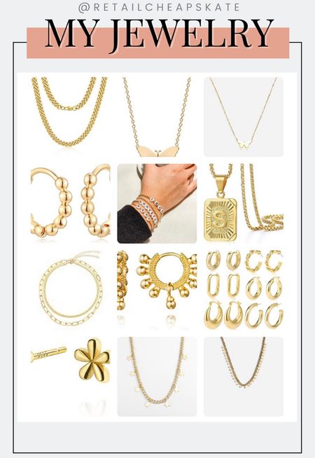 My everyday jewelry!

#LTKstyletip #LTKunder50