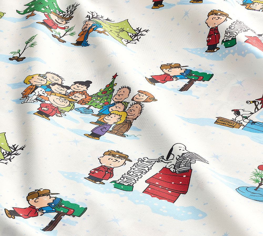Charlie Brown™ Christmas Sheet Set | Pottery Barn (US)