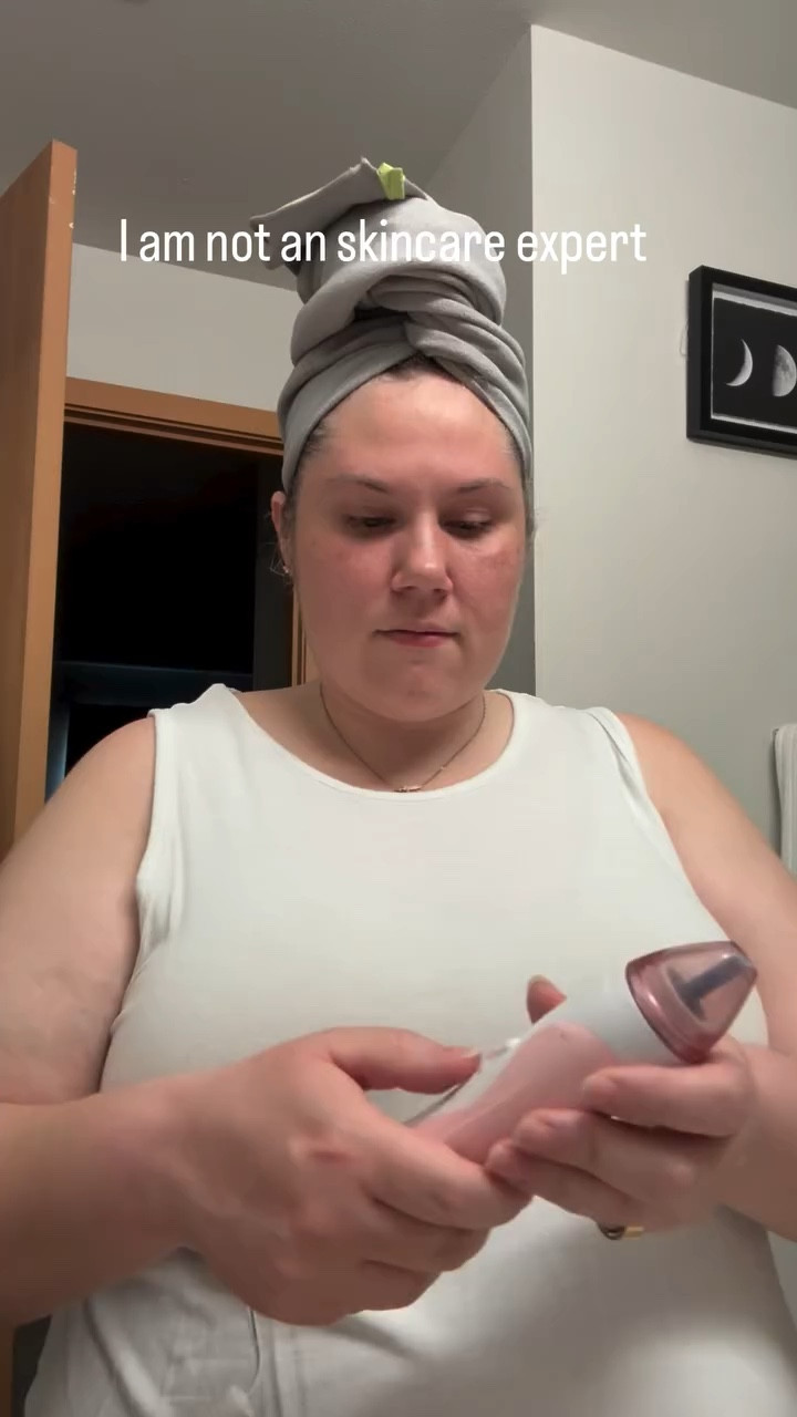 I don’t spend a lot of money on my skincare. That’s just not in the budget. But also going in to get facials and skin treatments not in the budget currently. So I do as much as I can at home. Using this microdermabrasion tool at home is a life saver for me. It’s budget friendly easy to use and works.