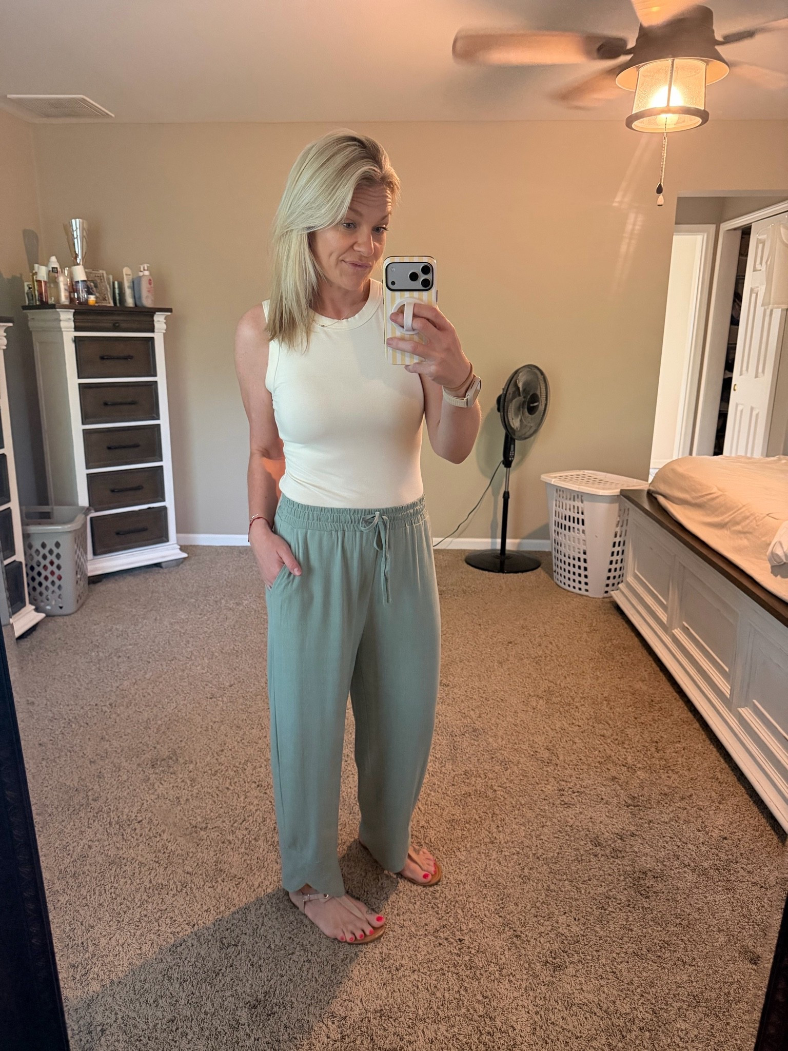 The most comfortable barrel style linen pants!

#LTKgrwm #LTKdayinmylife #LTKootd
