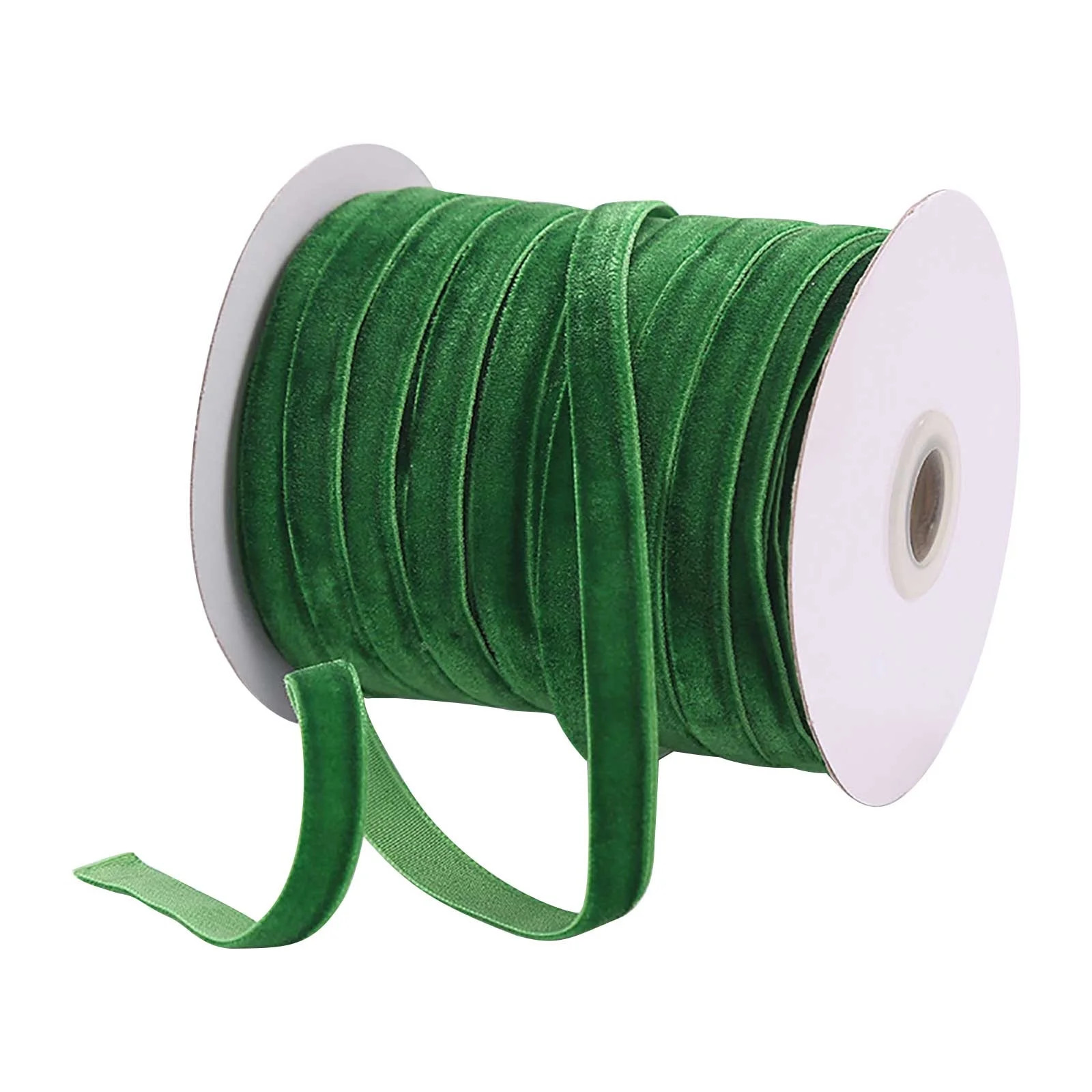 50 Yards 1cm Luxurious Velvet Ribbon for Crafting and Decoration, DIY Bow Accessories | Walmart (US)