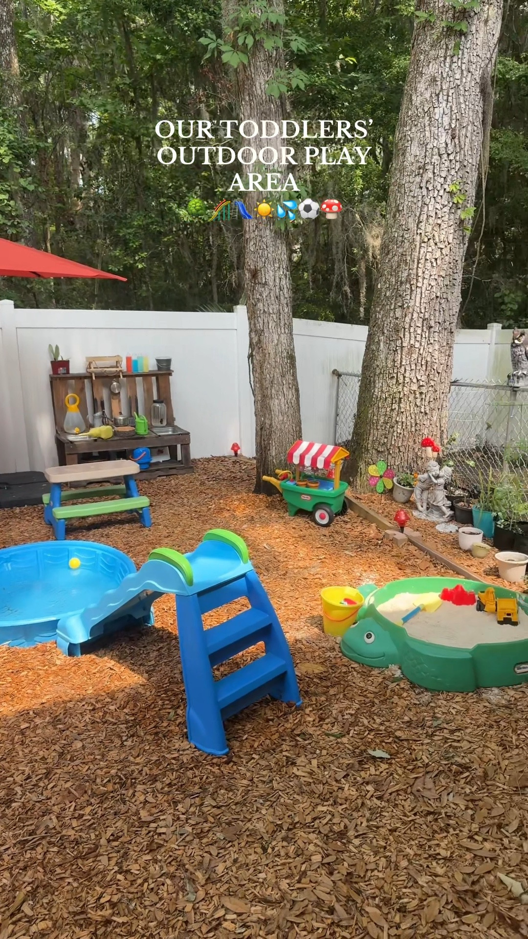 So much love went into putting together this area & the playroom for our toddlers & it’s been so worth it cause so much fun & memories have been made! 🫶🏼

#LTKFamily #LTKSummerEdit #LTKKids