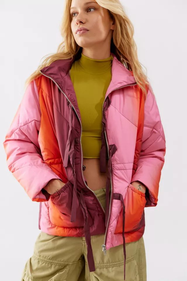 Hosbjerg Hava Sunset Quilted Jacket | Urban Outfitters (US and RoW)