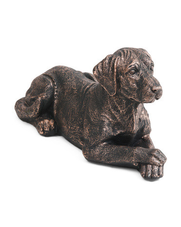 22x8.75x10.5 Outdoor Dog Garden Statuary Decor | Marshalls