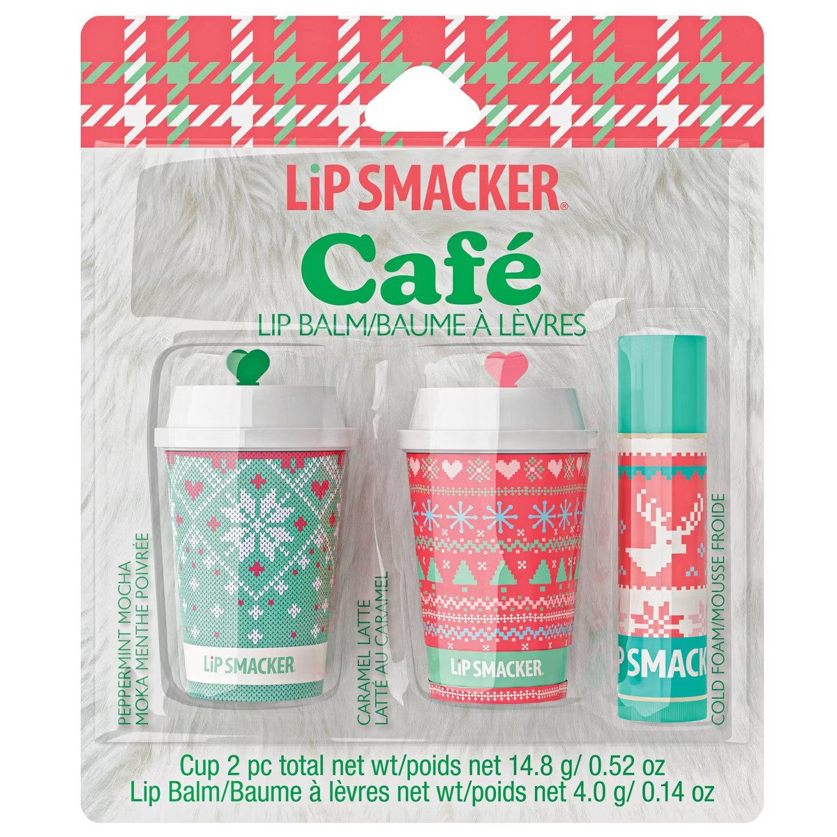Lip Smacker Apres Ski Frappe Cup Lip Balm Trio - Coffee - 3ct | Target