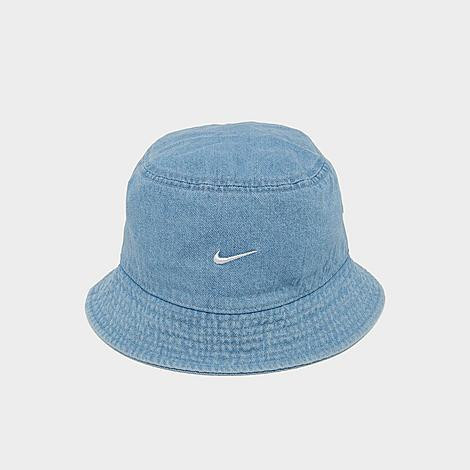 Nike Apex Denim Bucket Hat in Blue/Aegean Storm Size Large 100% Cotton/Denim | Finish Line (US)