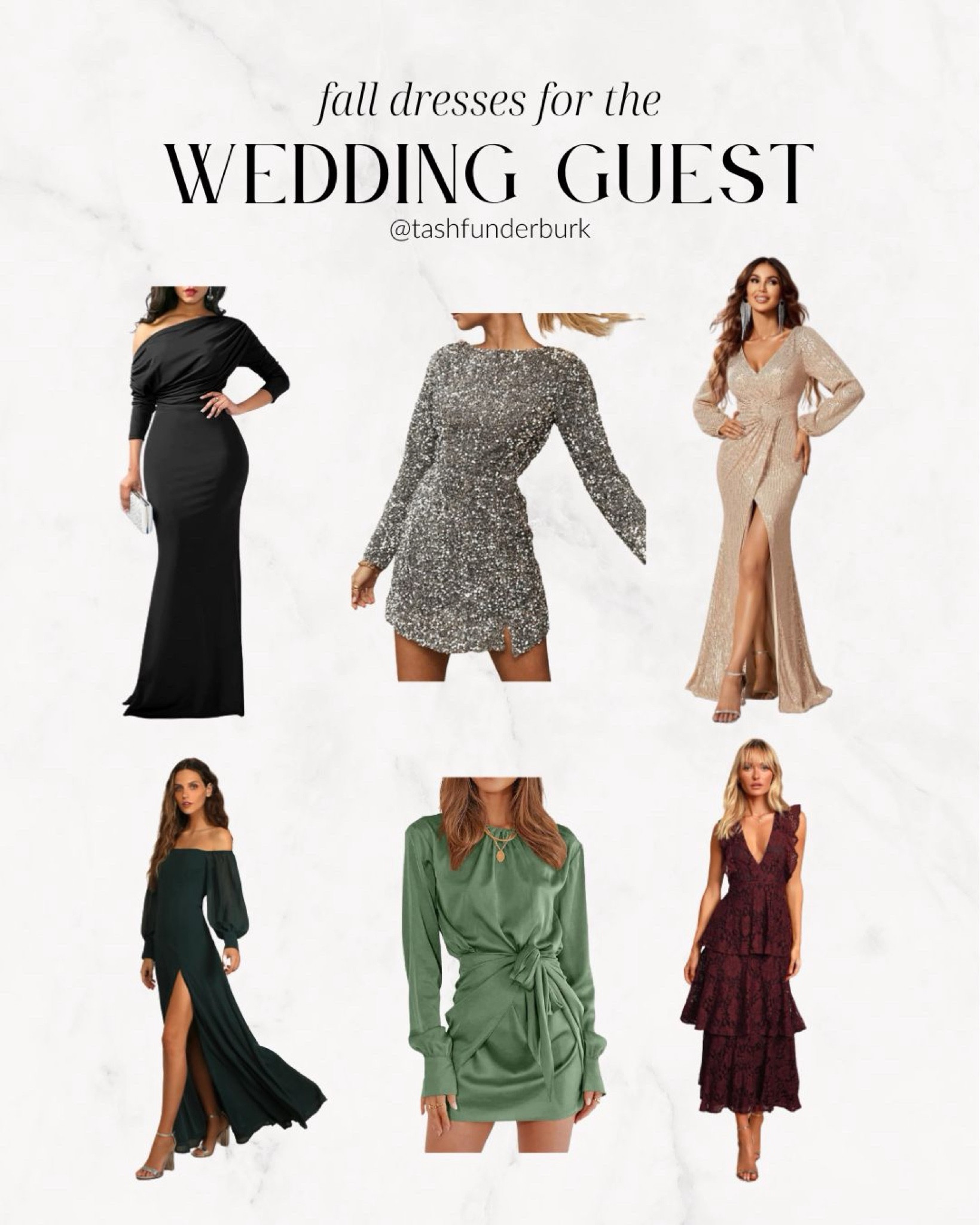 Fall and winter wedding guest dresses 

#LTKwedding #LTKparties #LTKstyletip