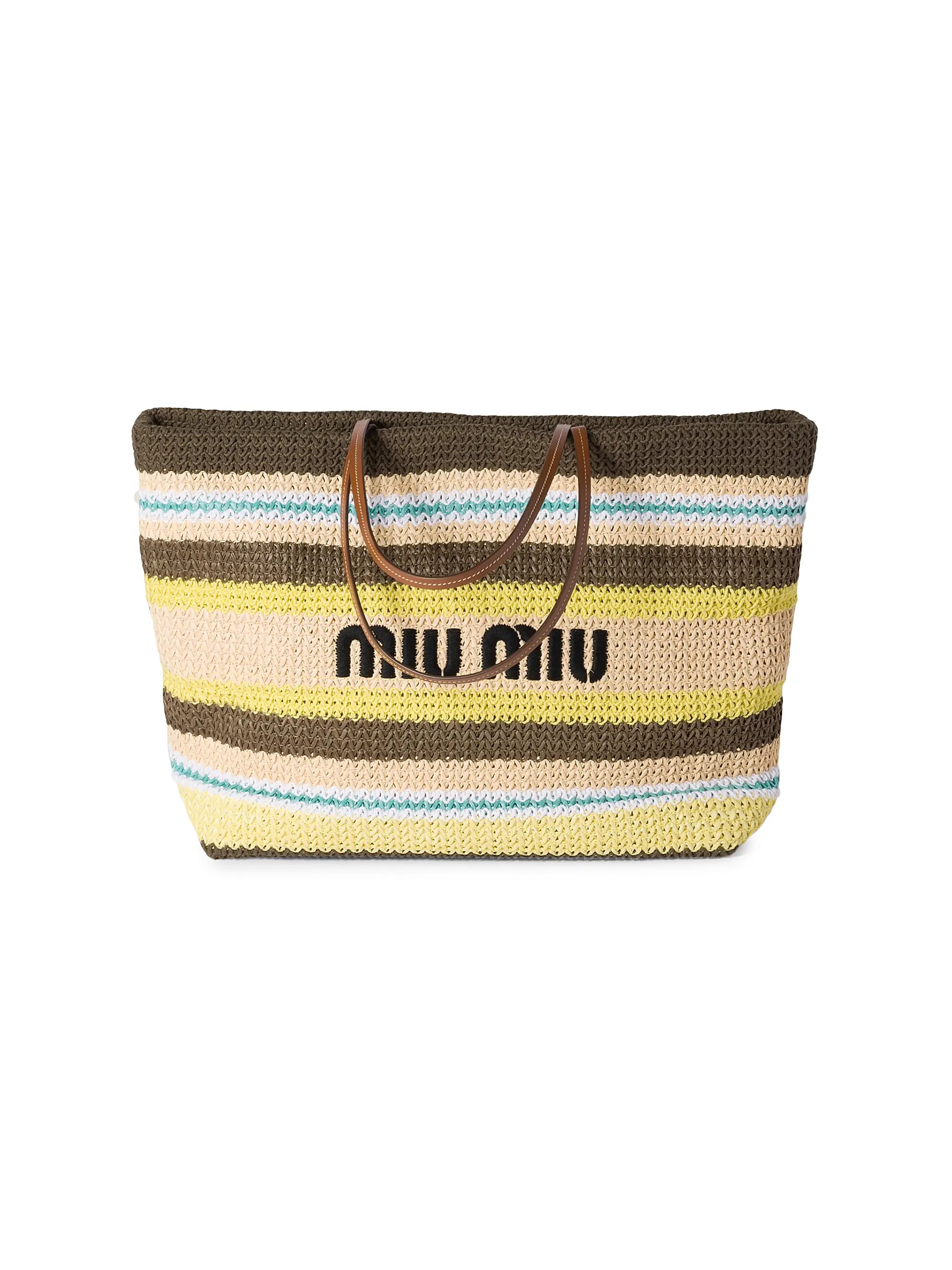 Raffia-Effect Woven Tote Bag | Saks Fifth Avenue