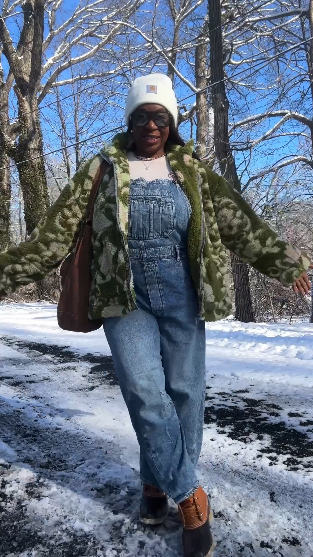 Winter OOTD:
Jacket is a Medium
Top is Large
Jumpsuit is Large
Boots are an 8


#LTKPetite #LTKSeasonal #LTKMidsize