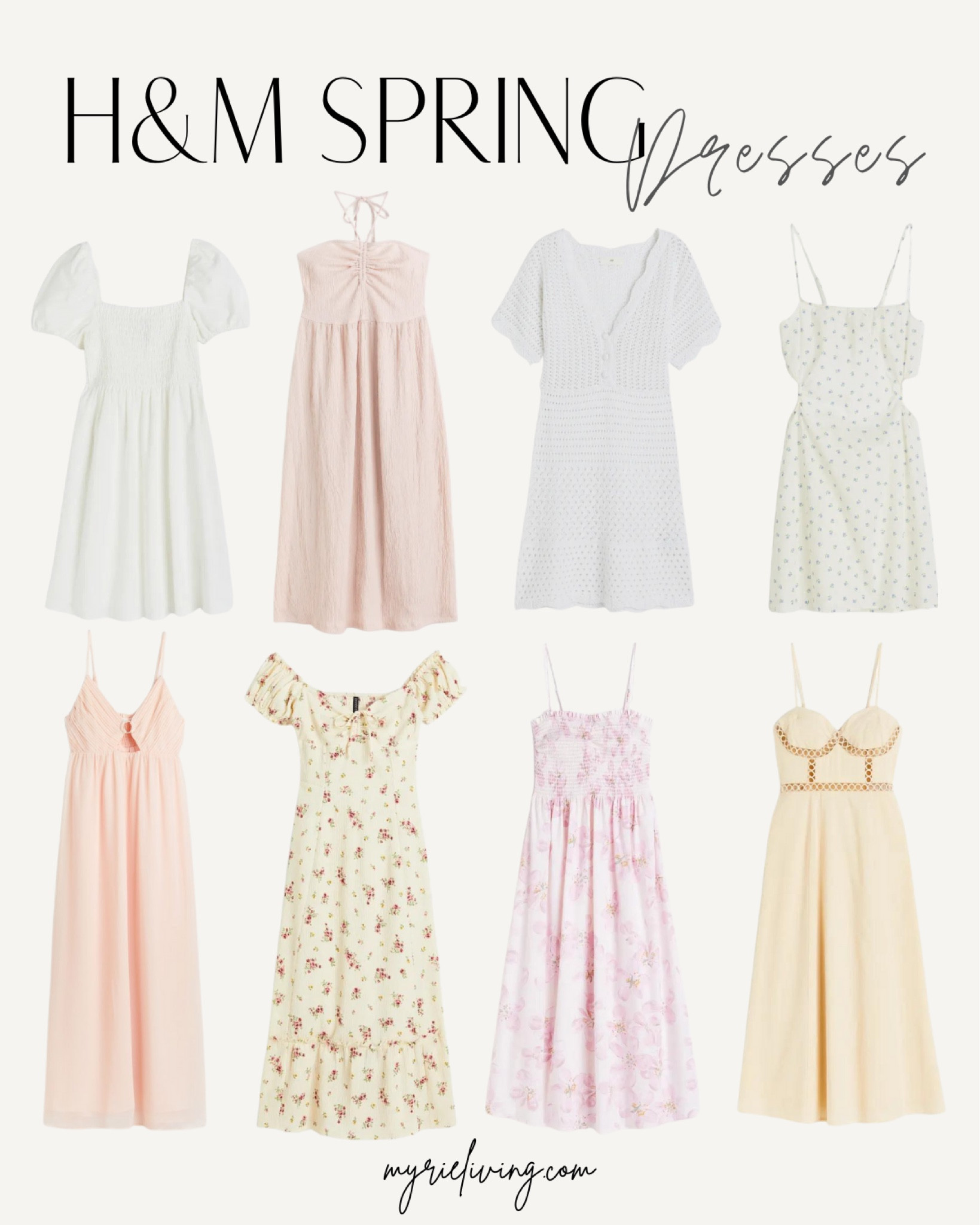 H and best sale m spring dresses