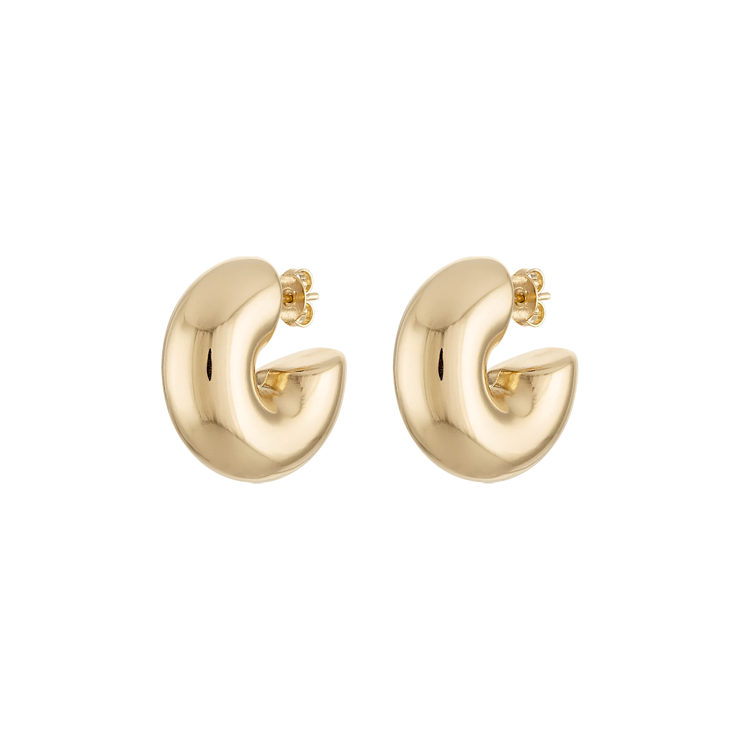 Chunky Bubble Hoops | Logan Tay