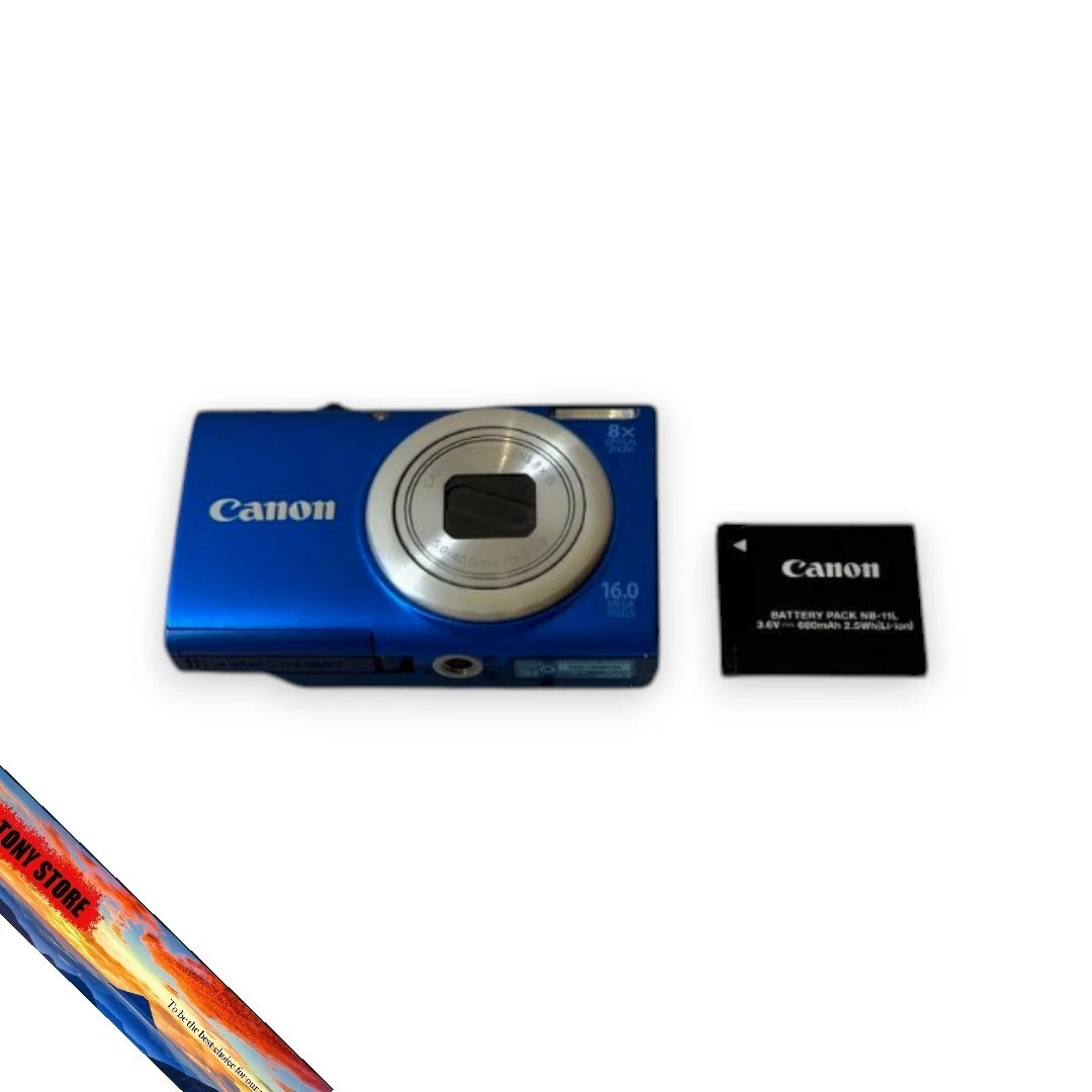 Canon PowerShot A4000 IS Blue Compact Digital Camera Power Shot A4000IS Tested | eBay AU