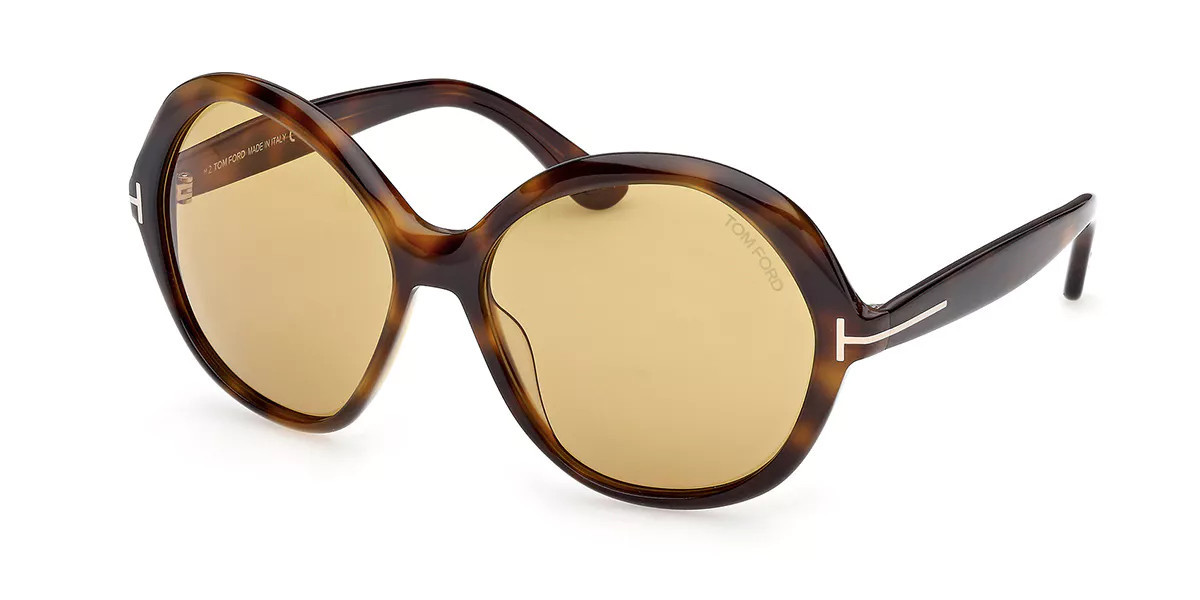 Tom Ford FT1282 ANNABELLE-02 52E Women’s Sunglasses Tortoiseshell Size 60 | SmartBuyGlasses Global