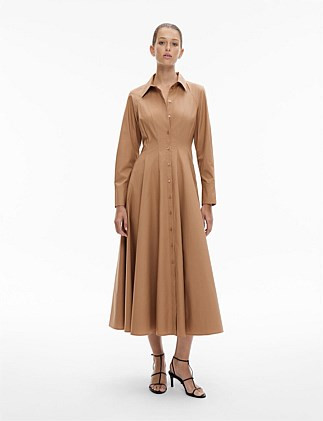 Witchery Seam Detail Maxi Shirt Dress | David Jones | David Jones (Australia & New Zealand)