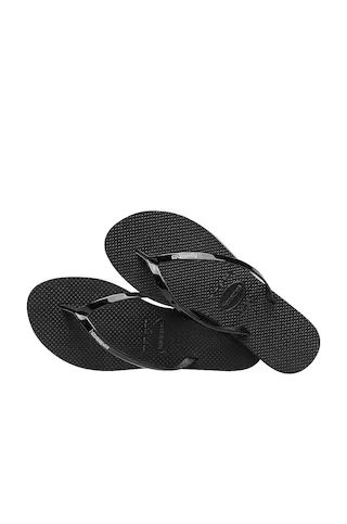 Havaianas You Metallic Sandal in Black from Revolve.com | Revolve Clothing (Global)
