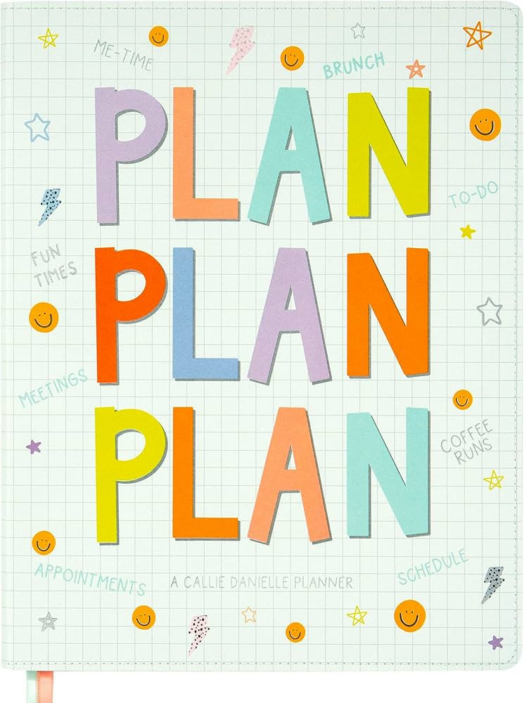 Undated Weekly & Monthly Planner by Callie Danielle - Blank Planner No Dates, Dateless, Cute Aest... | Amazon (US)