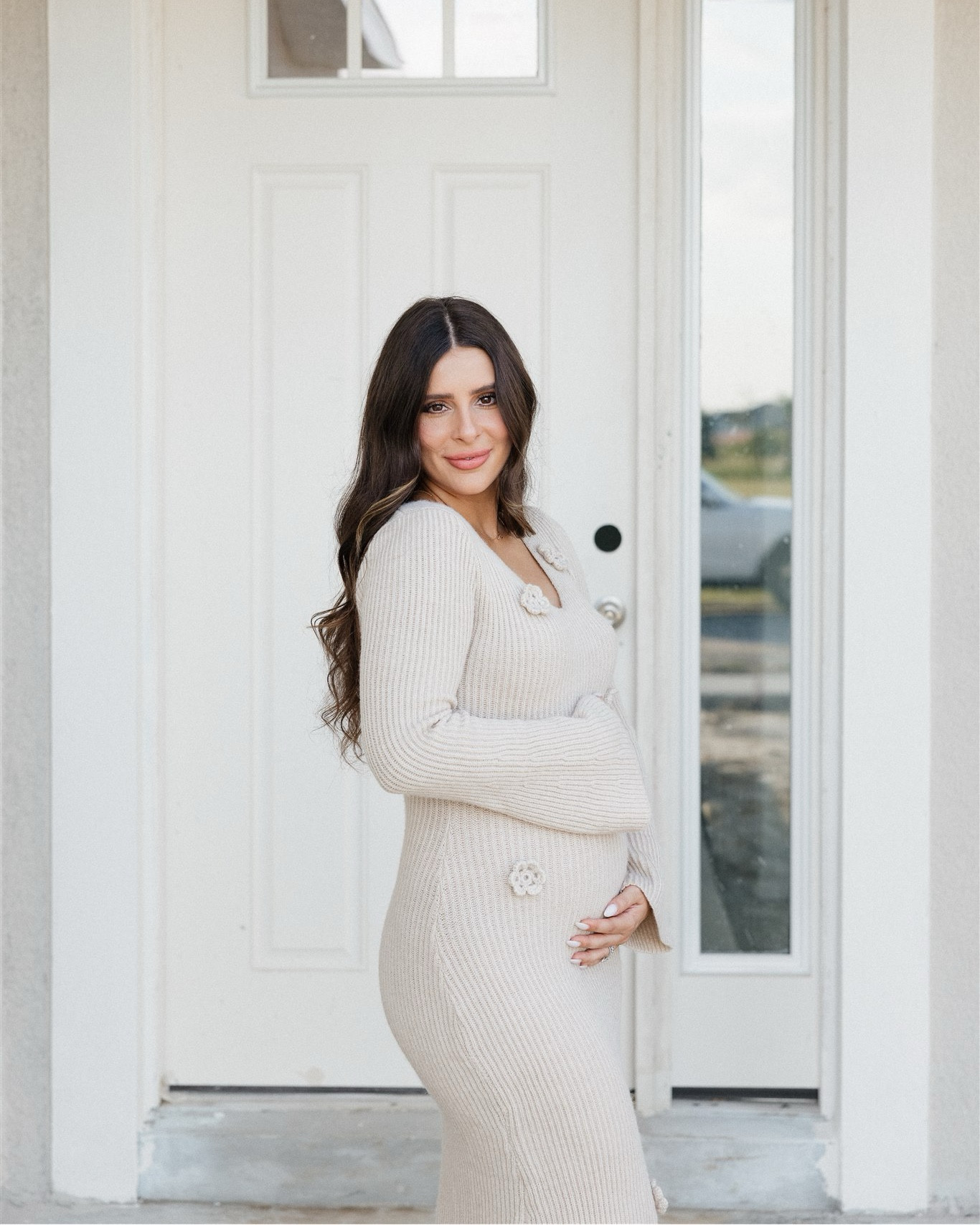 knit crochet floral dress, perfect for a belly!! 

#LTKBump #LTKFindsUnder50 #LTKStyleTip