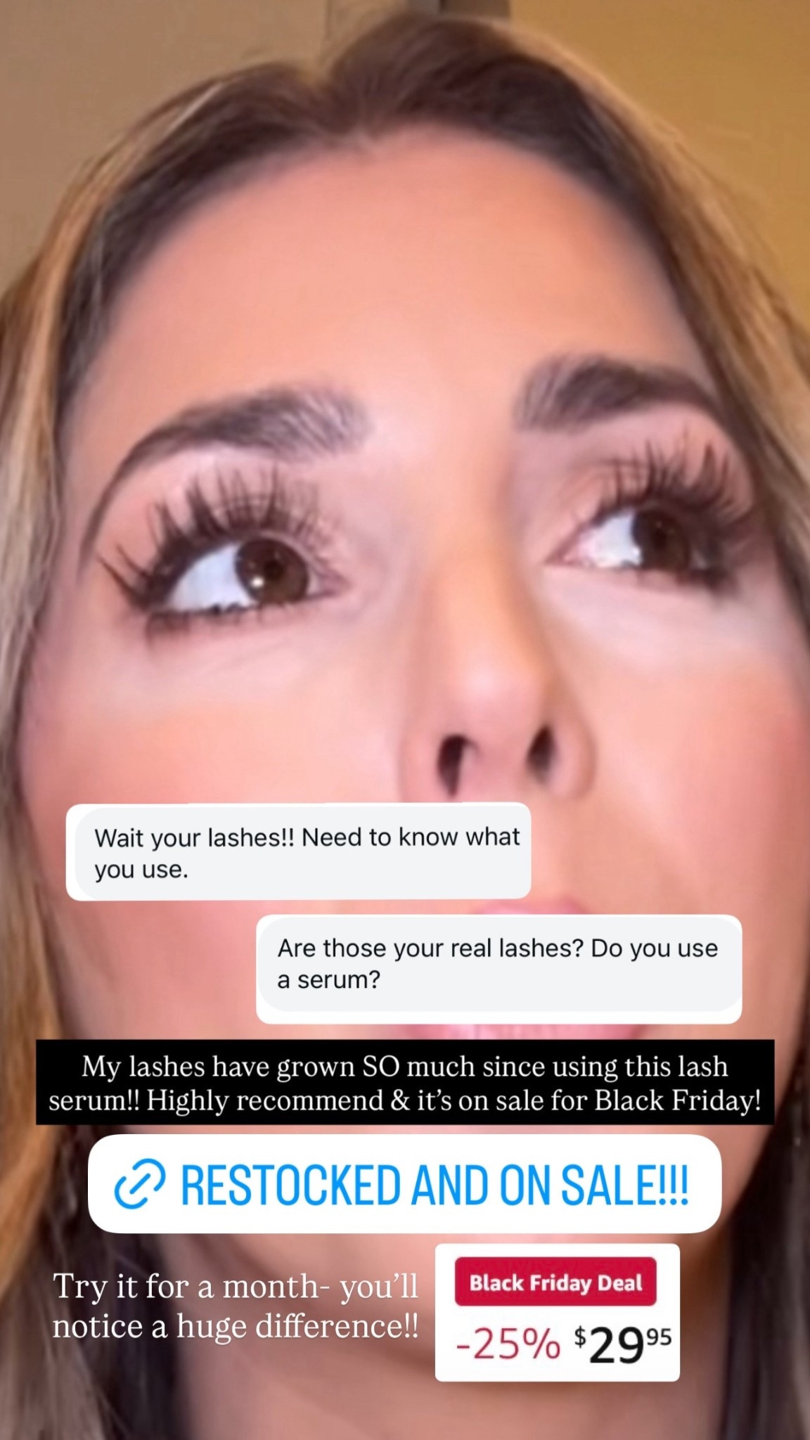 Love this brow and lash growth serum! Works so well. On major sale today

Stocking idea
Gifts
Clean Lash serum 

#LTKHoliday #LTKSaleAlert #LTKCyberWeek