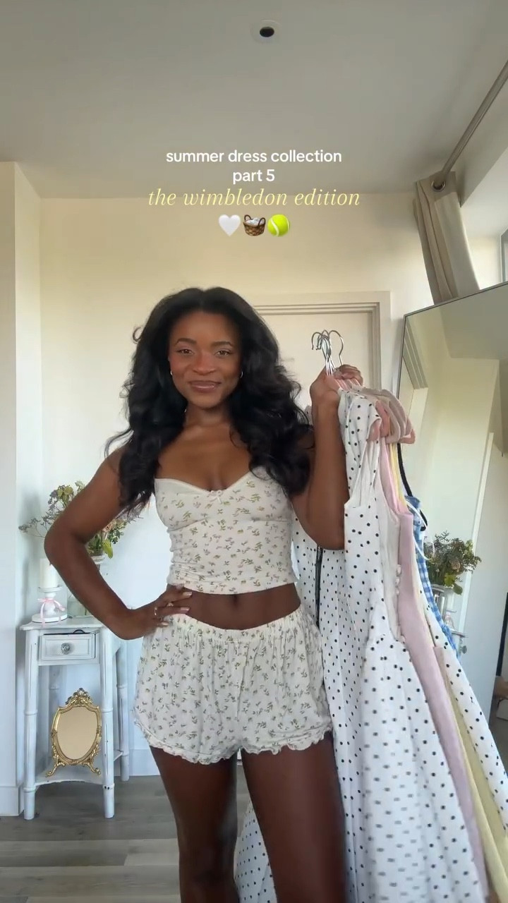 the wimbledon edition of my dress collection 🎾🤍 

Odd muse, house of cb and six stories dresses 🫶🏾

#pinterestgirl #romanticizeyourlife #wimbledon #softblackgirl #femininestyle #houseofcb #oddmuse #summerdress #summerinlondon #blackgirlluxury

#LTKStyleTip #LTKSeasonal