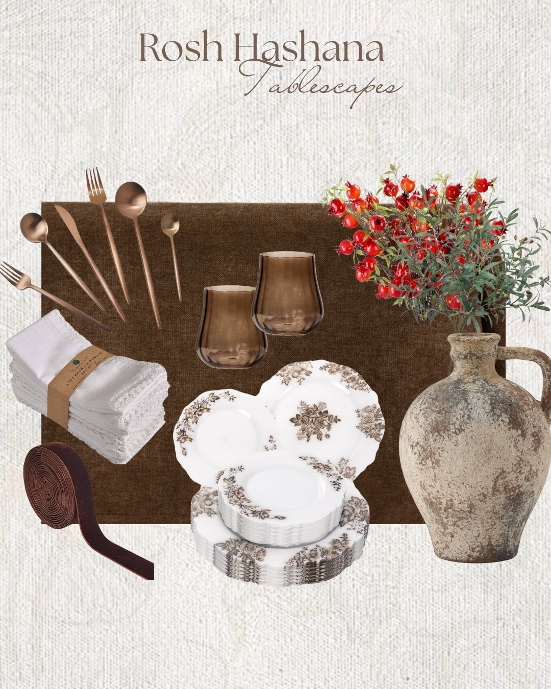Rosh Hashana Tablescapee