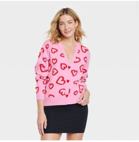Target heart cardigan restocked!! 

Pink cardigan, Valentine’s Day outfit, heart sweater, target finds 

#LTKFind #LTKunder50 #LTKstyletip