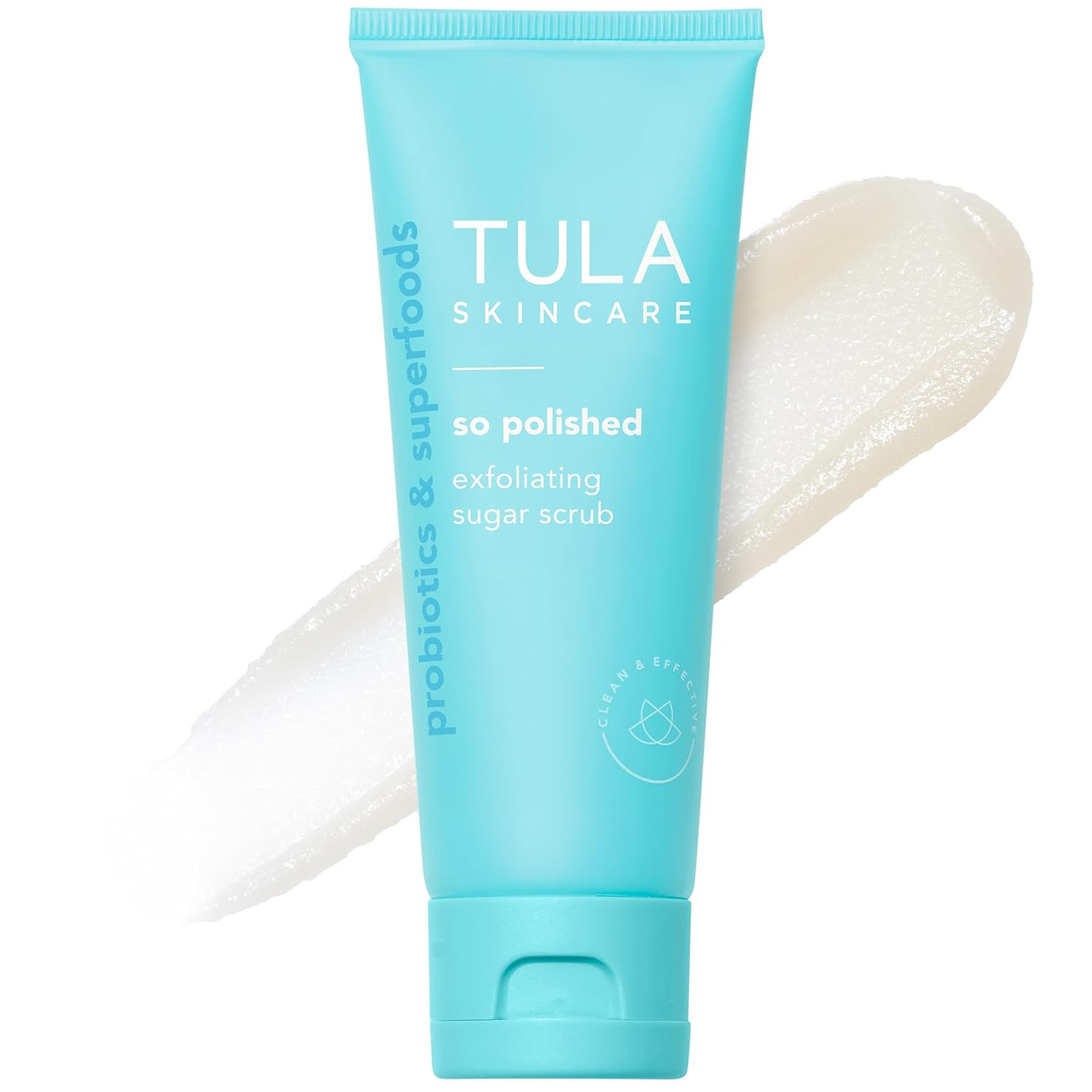 TULA Skin Care So Polished Exfoliating Sugar Scrub - Face Scrub, Gently Exfoliates with Sugar, Pa... | Amazon (US)