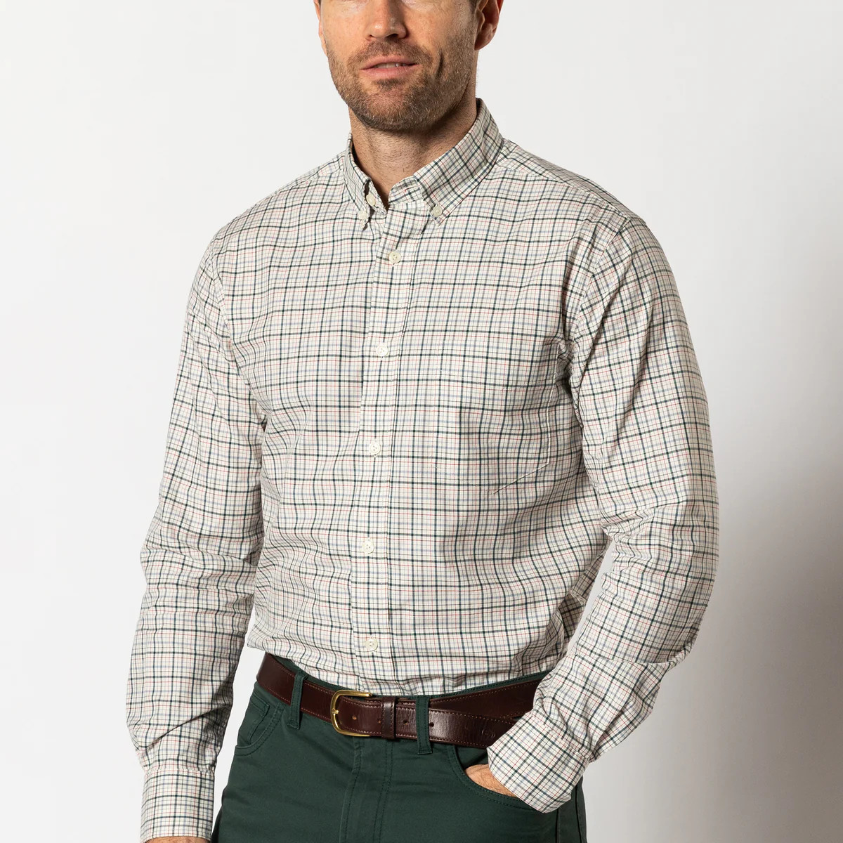 Cotton Twill Sport Shirt | Duck Head Apparel
