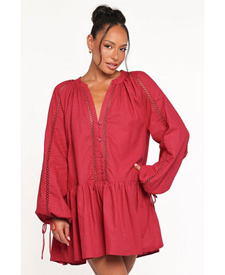 Women's Hart Long Sleeve Mini Dress | Macy's