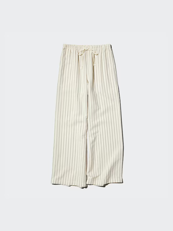 Linen Blend Easy Pants | Striped | UNIQLO (US)